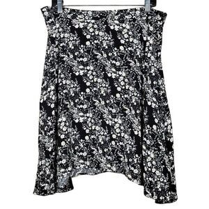 GAP High-Low A-line Skirt Sz L